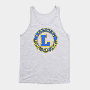 Lakewood Elementary (front & back) Tank Top